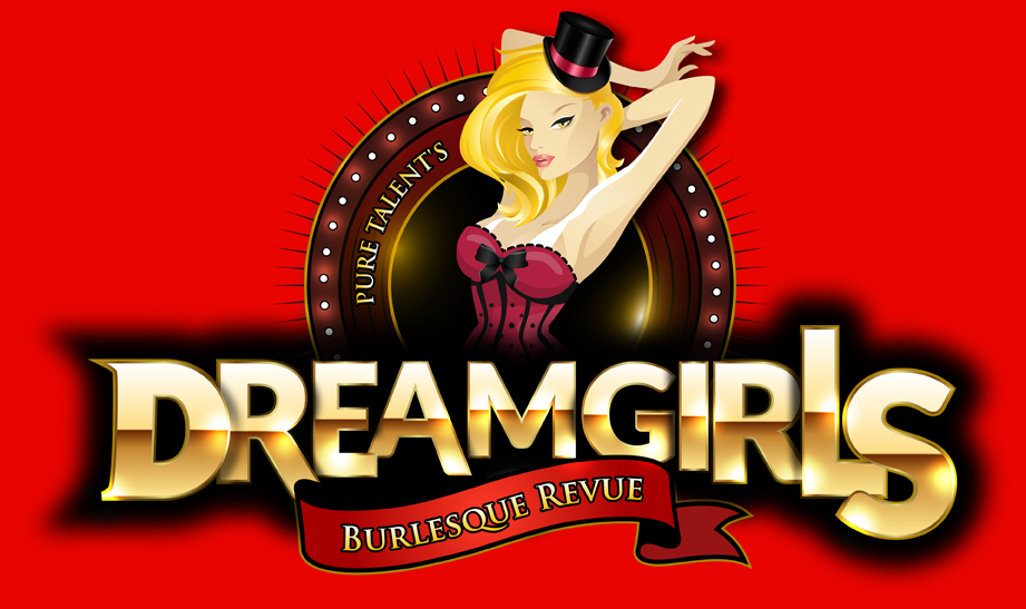 Pure Talent's Dreamgirls Burlesque Revue Logos